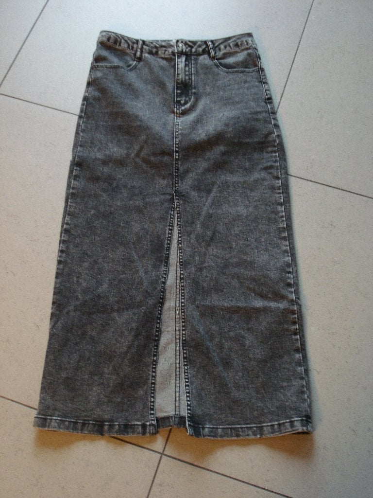 ** White Icy lange rok, dames. mt M, Maat 38/40 (M), Ophalen of Verzenden, Zo goed als nieuw, Grijs