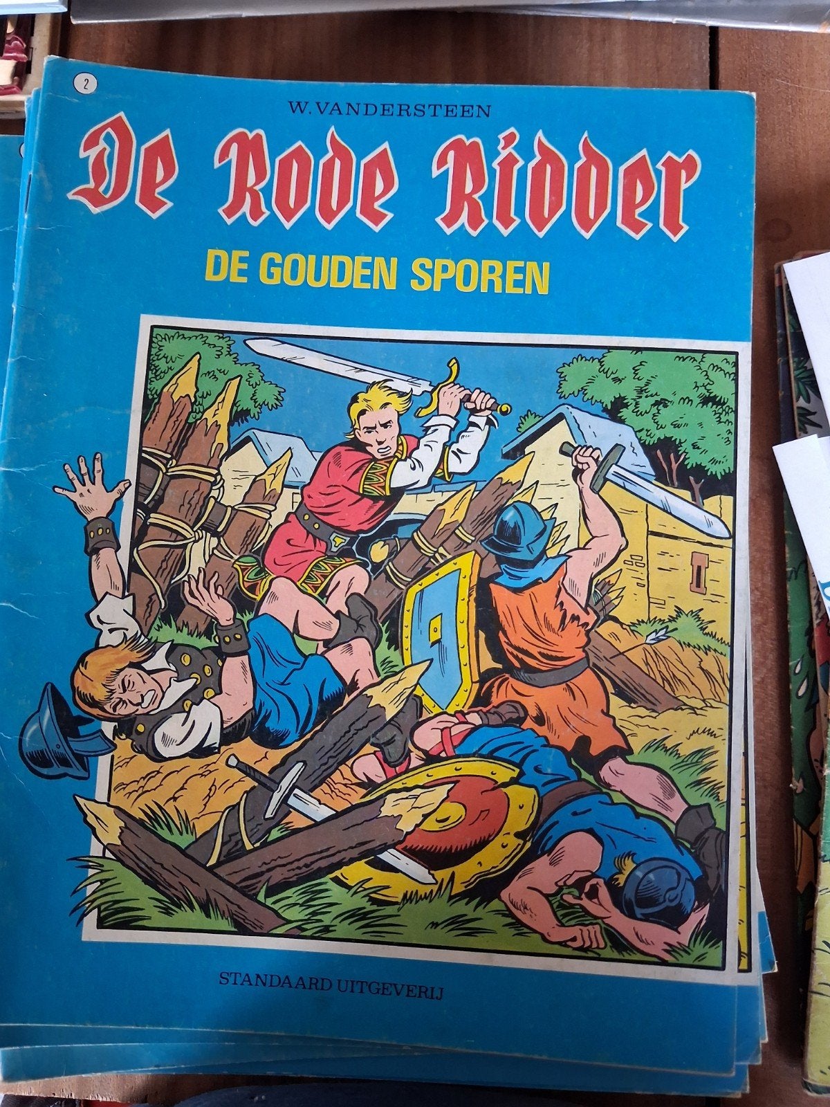 rode ridder, Meerdere stripboeken, Ophalen, Gelezen
