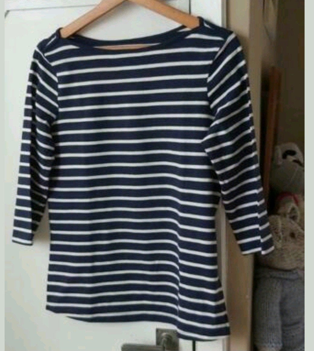 Stretch T-shirt large Esmara., Taille 42/44 (L), Enlèvement ou Envoi, Bleu, Comme neuf