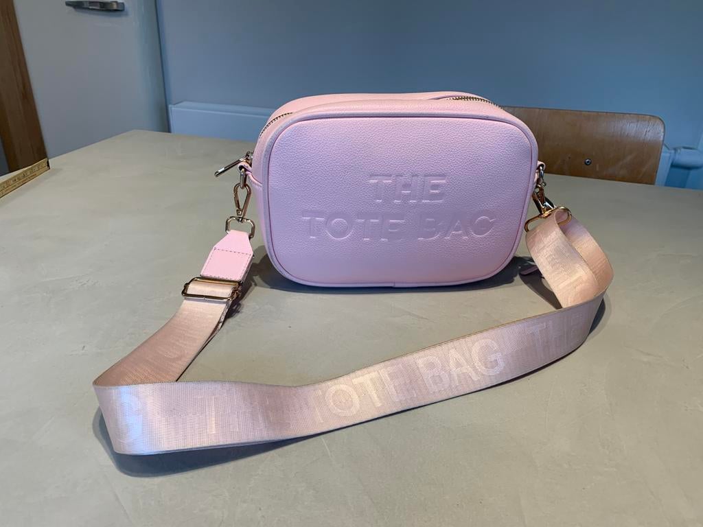 Hanstas The Tote Bag - roze / light pink - schoudertas, Ophalen of Verzenden, Zo goed als nieuw, Roze