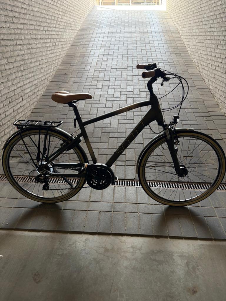 Scott heren + dames fiets, Fietsen en Brommers, Ophalen, Gebruikt