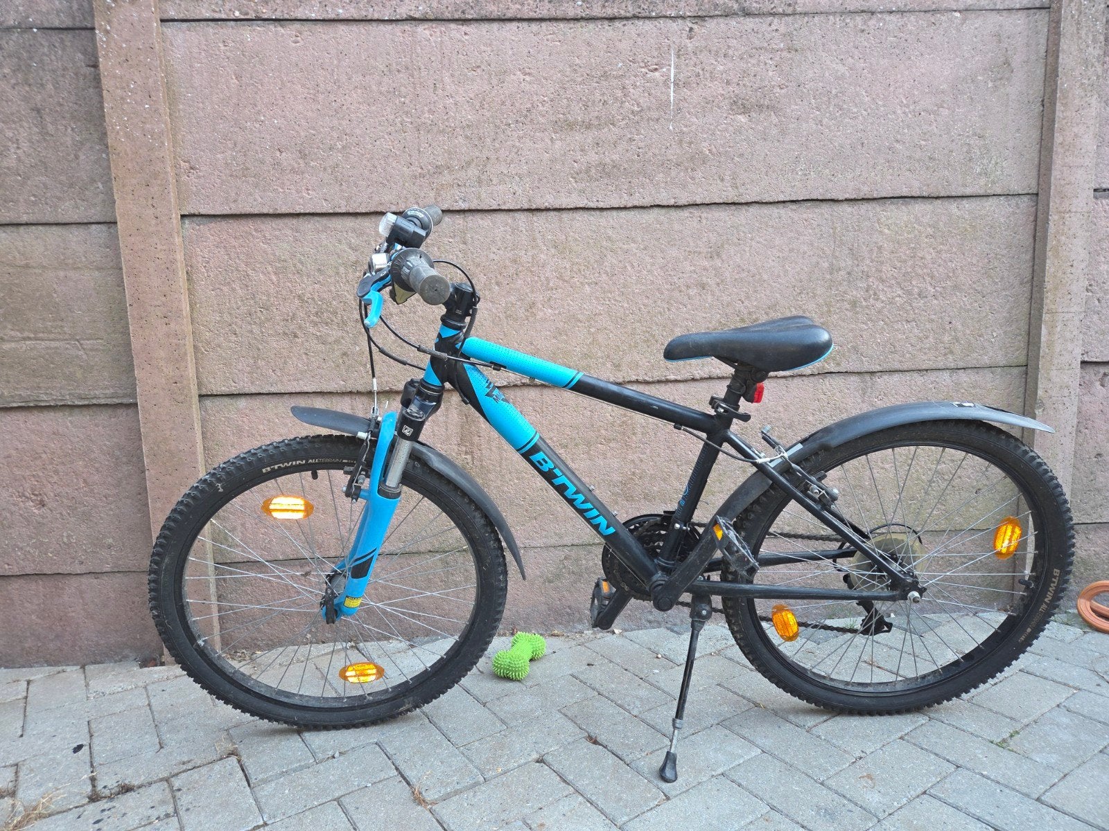 kindermountenbike, Ophalen