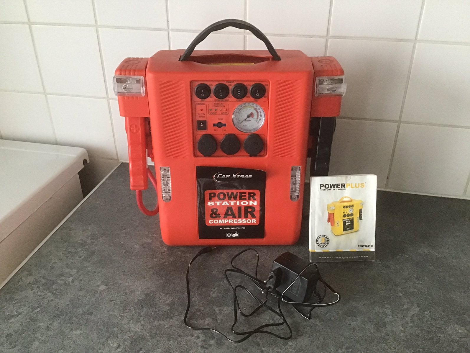 Booster Démarreur Batterie & compresseur, Enlèvement, Utilisé