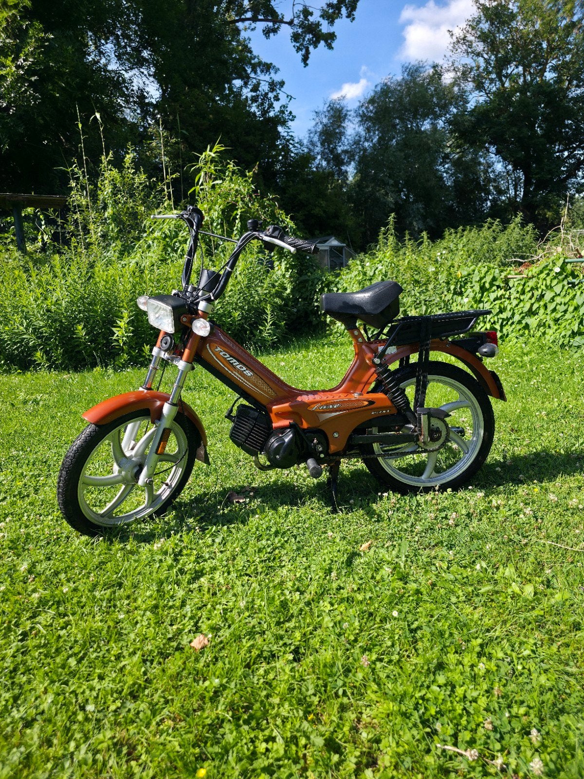 Tomos Luxe Classe A 2016 E-Start - 9 019 km, Vélos & Vélomoteurs, Cyclomoteurs | Tomos, Enlèvement ou Envoi, Comme neuf, Classe A (25 km/h)