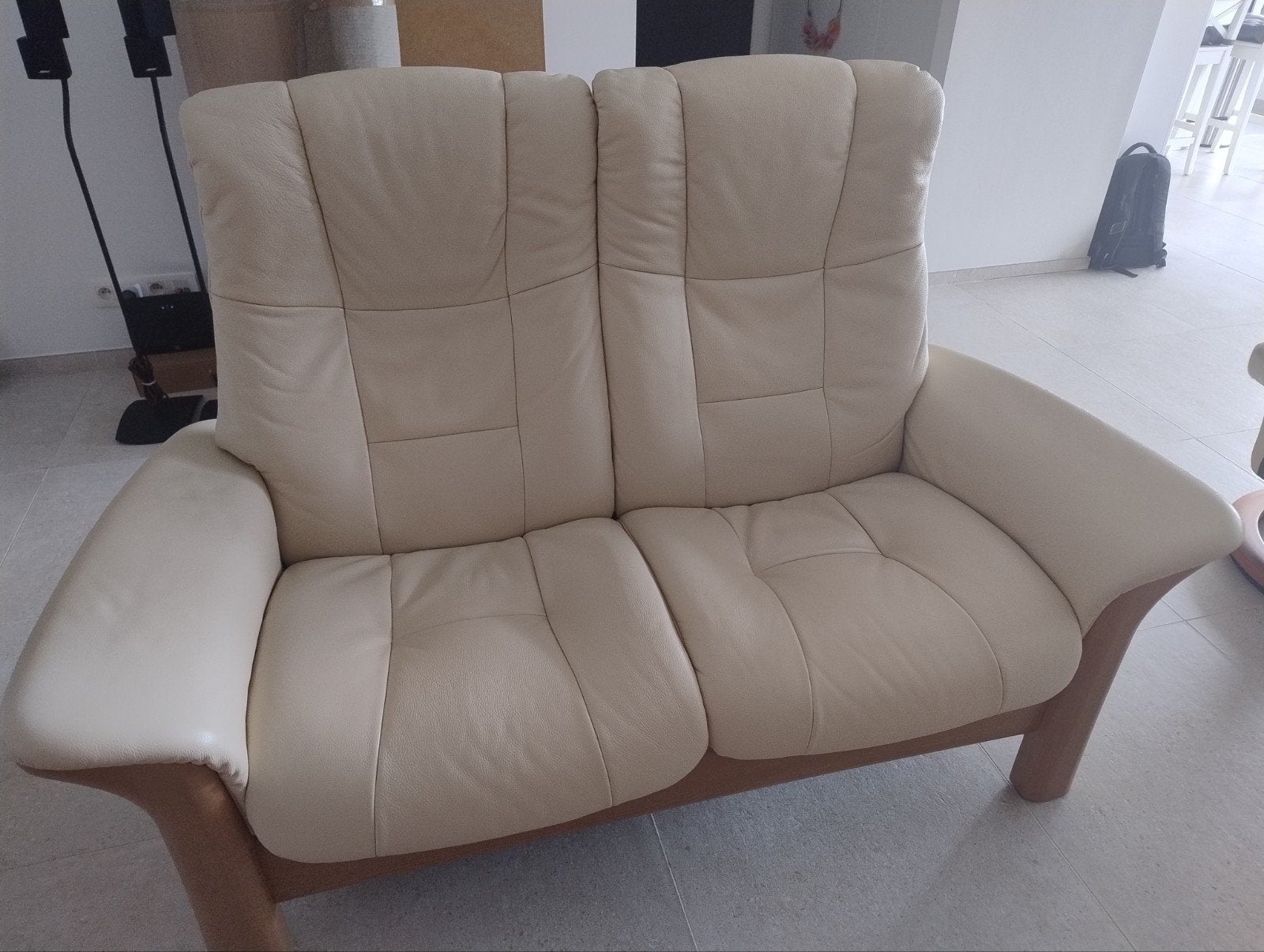 Canapé Stressless Windsor, Maison & Meubles, Enlèvement, Comme neuf, Deux personnes, Bois