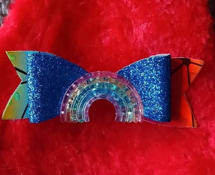 Regenboog klem, Enfants & Bébés, Accessoires de mode pour enfants, Neuf, Fait main, Enlèvement ou Envoi, Bleu
