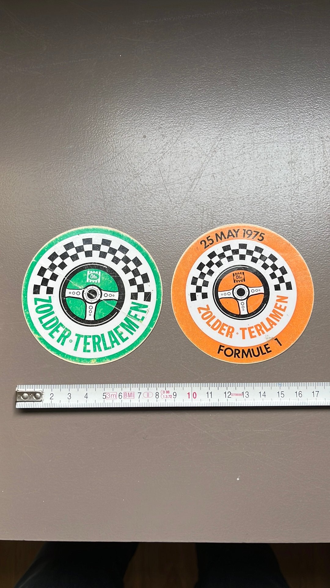 Stickers Zolder Terlaemen, Ophalen of Verzenden