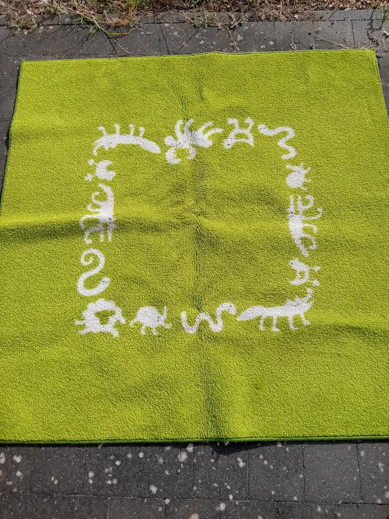 Tapijt kinderkamer, Groen, Ophalen, Gebruikt, IKEA