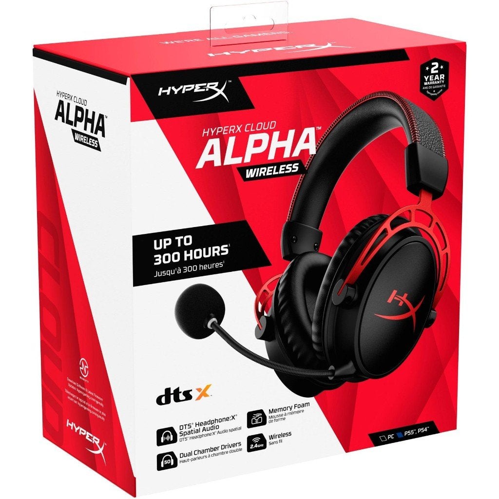 HyperX Cloud Alpha Wireless Gaming Headset Brand New / Nieuw, Computers en Software, Hyper X, Nieuw, On-ear, Ophalen of Verzenden