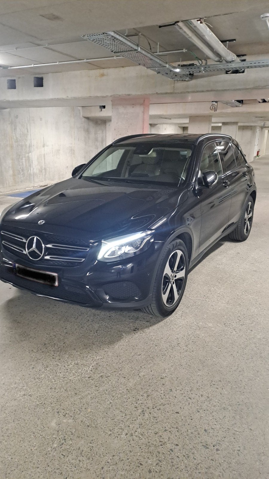 Mercedes GLC 220 4matic 163cv automatique 2017. km 212000, Cuir, Achat, Euro 6, Phares entièrement LED