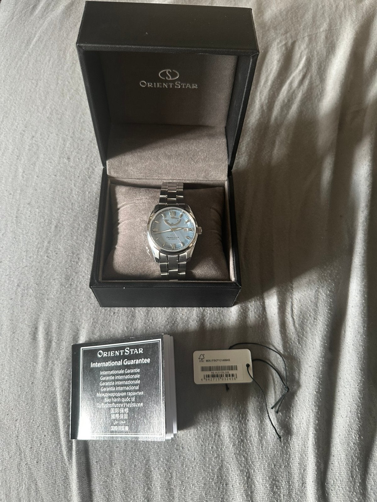 Orient Star Contemporary RE-AU0109L00B – État neuf, Enlèvement, Comme neuf