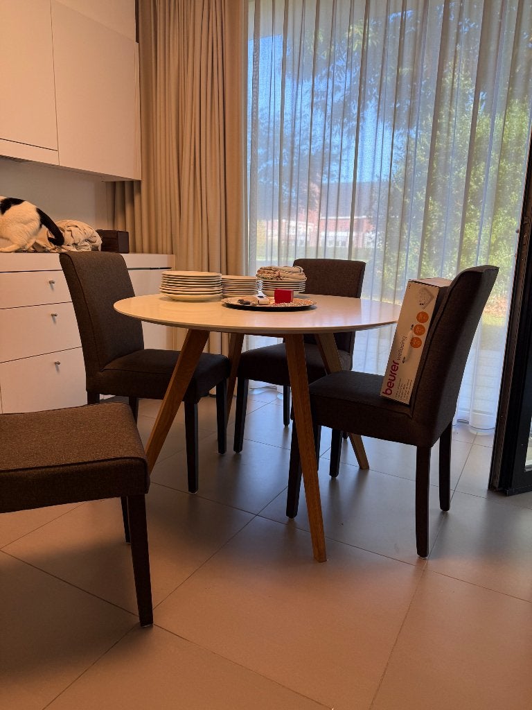 Stoelen, Maison & Meubles, Gris, Bois, Enlèvement, Utilisé