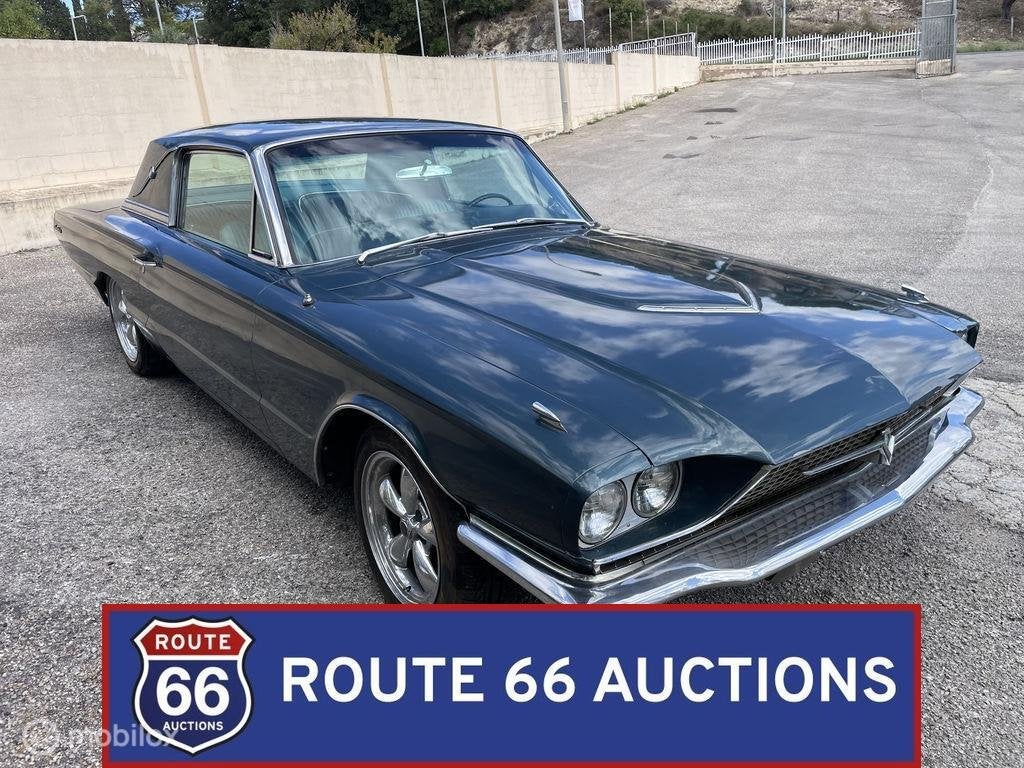 Ford Thunderbird | 1966 | Route 66 Auctions, Achat, Entreprise, Boîte manuelle, Autre carrosserie