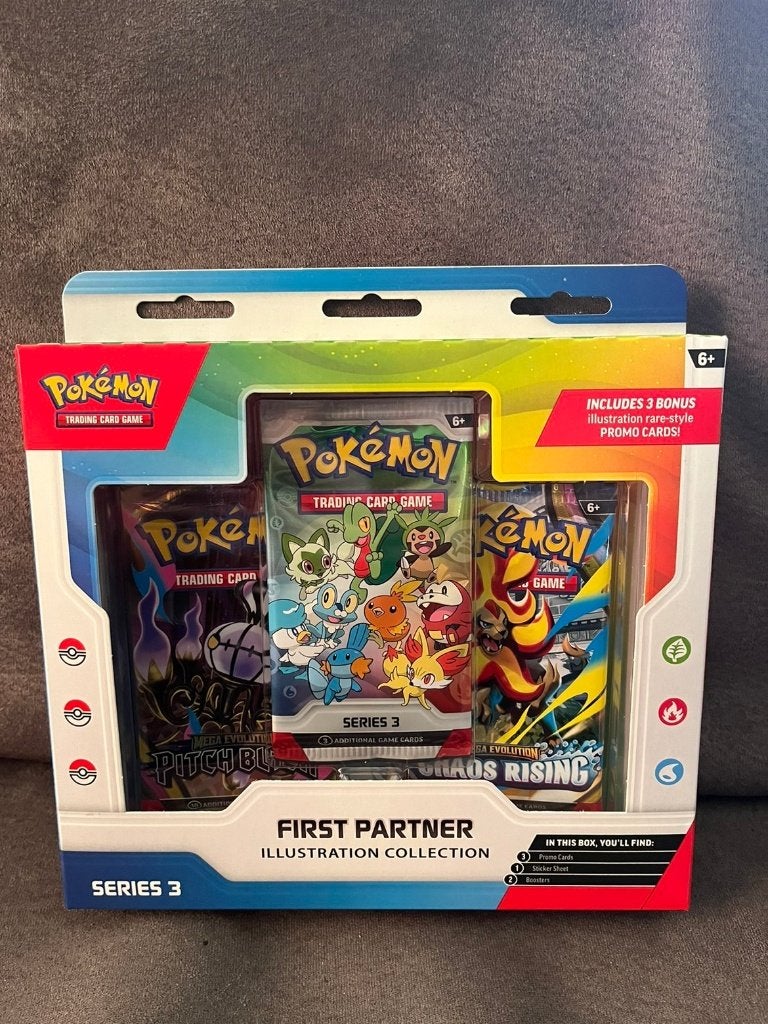 Pokemon First partner series 3, Hobby en Vrije tijd, Verzamelkaartspellen | Pokémon, Ophalen, Nieuw, Overige typen