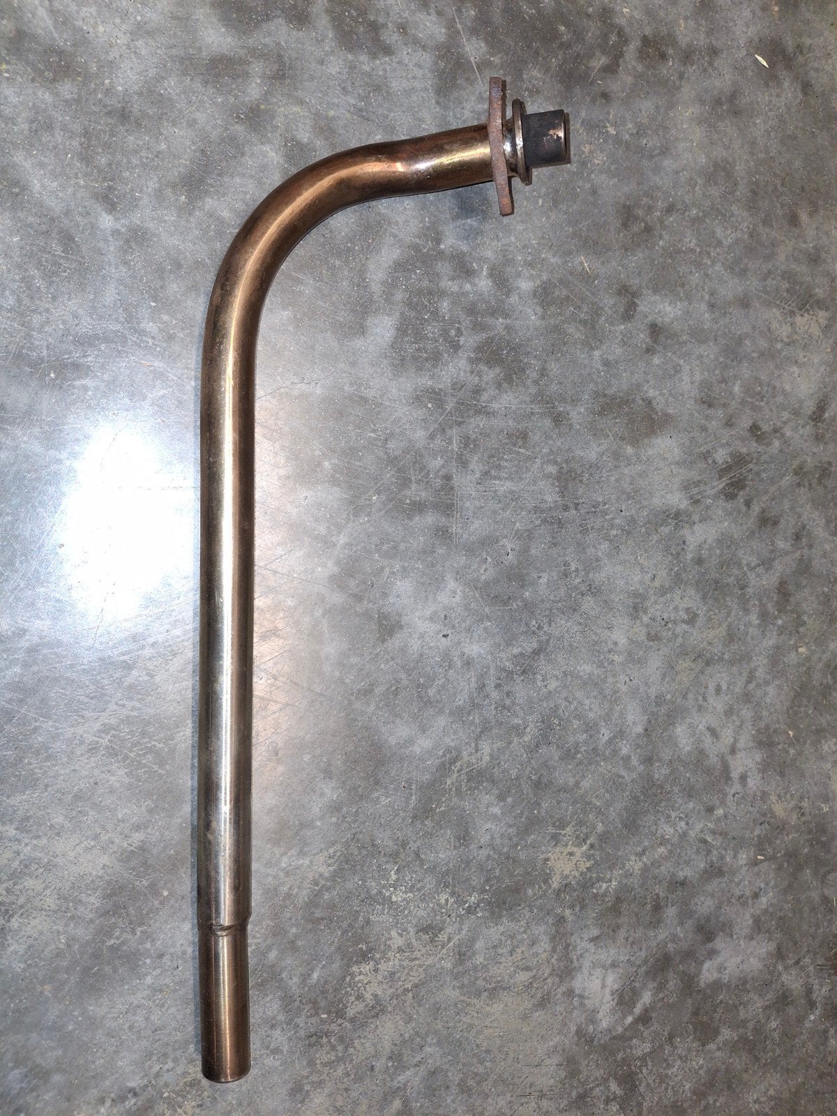Tuyau d'échappement en inox pour Honda Amigo Novio PC50, Enlèvement ou Envoi