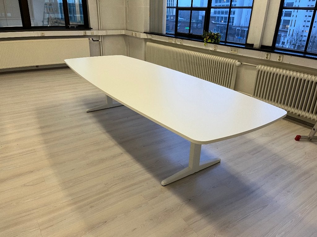 Grote vergadertafel wit – 320120 cm, Enlèvement ou Envoi