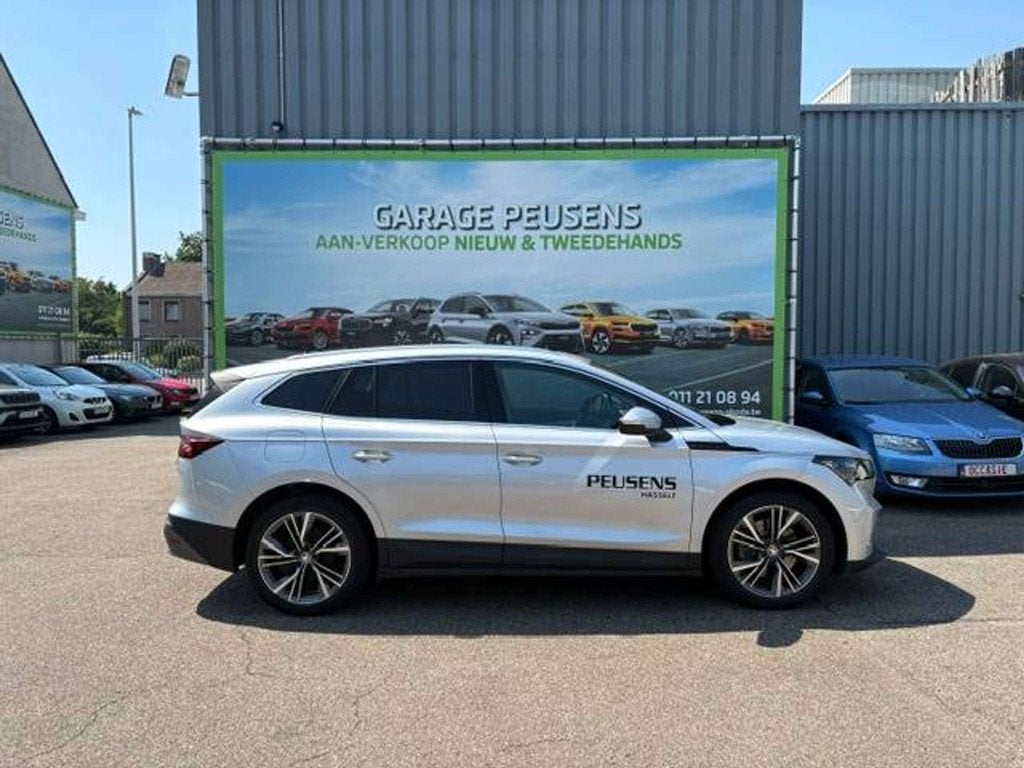 Skoda Enyaq iV 80 (bj 2023, automaat), Auto's, Skoda, Automaat, Gebruikt, Overige kleuren, 5 zetels