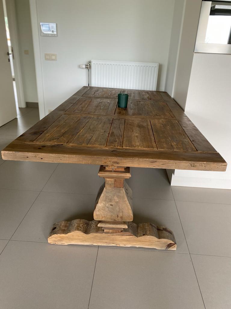 Tafel, Huis en Inrichting, Ophalen, Gebruikt, Rustiek, 50 tot 100 cm