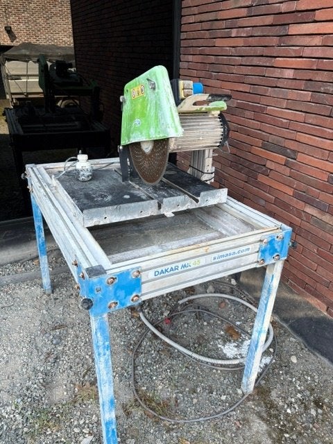 Steenzaagmachine, Bricolage & Construction, Outillage | Scies mécaniques, Enlèvement, Utilisé, Autres types, 70 mm ou plus