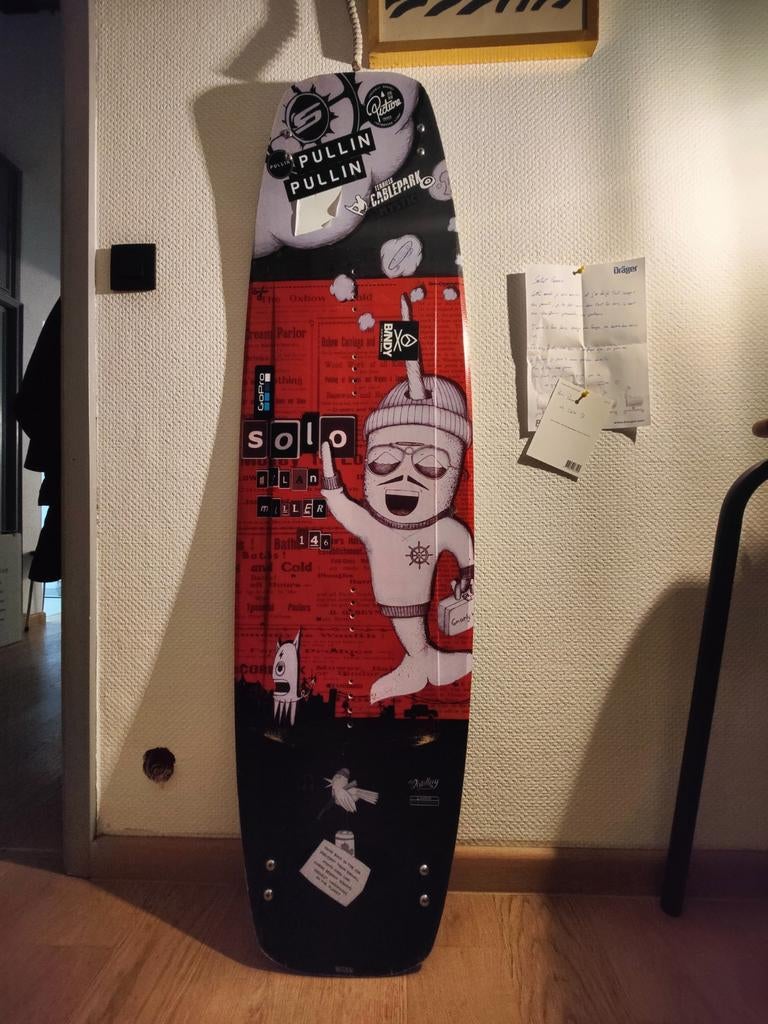 Slingshot Solo 146 + RAD boots 43, Watersport en Boten, Wakeboarden, Ophalen of Verzenden, Gebruikt, Board en Schoenen