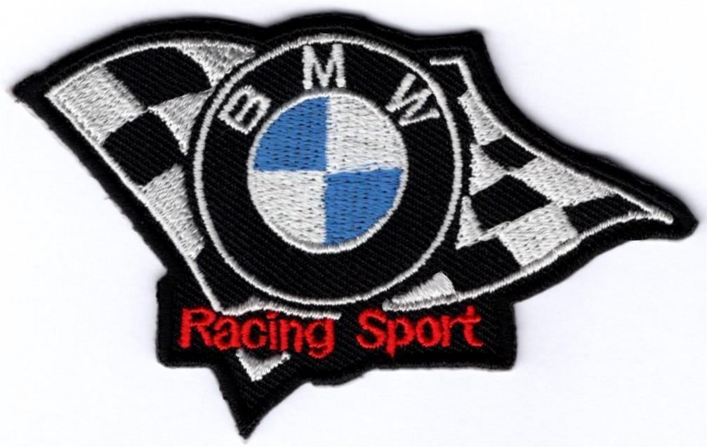 BMW Racing Sport stoffen opstrijk patch embleem #7, Verzenden