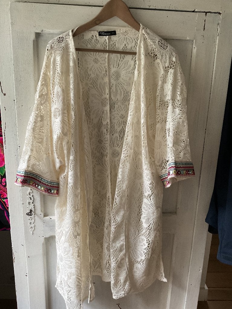 Super mooie kimono,  kan ook over bikini of badpak  TU, Kleding | Dames, Badmode en Zwemkleding, Ophalen of Verzenden, Zo goed als nieuw