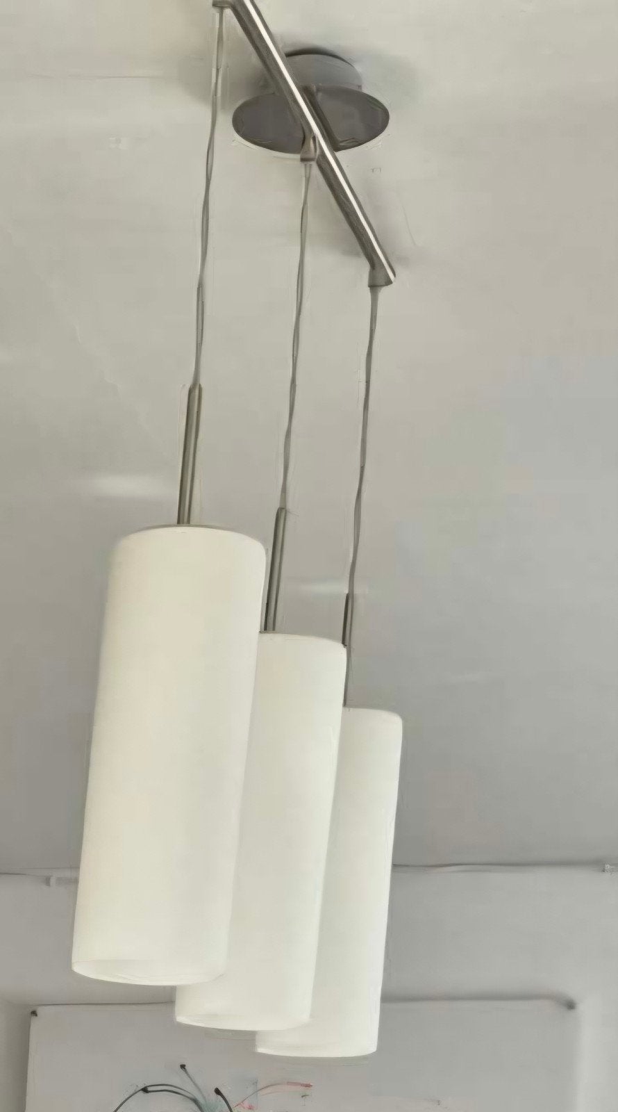 luminaire 3 globes opaque, Enlèvement