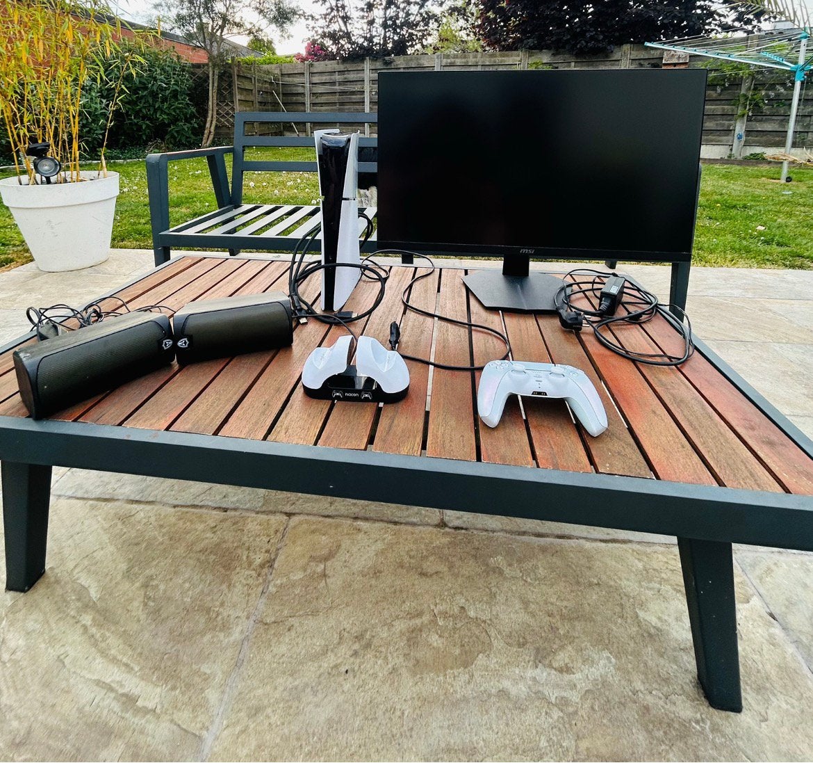 Playstation 5 met alles in 1 keer, Tuin en Terras, Ophalen of Verzenden, Zo goed als nieuw