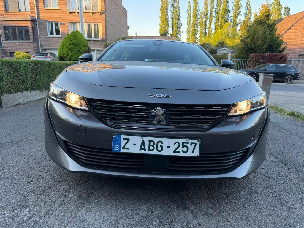 Peugeot 508 SW 1.5hdi Automatique Allure S, Autos, Argent ou Gris, Euro 6, Carnet d'entretien, 5 portes