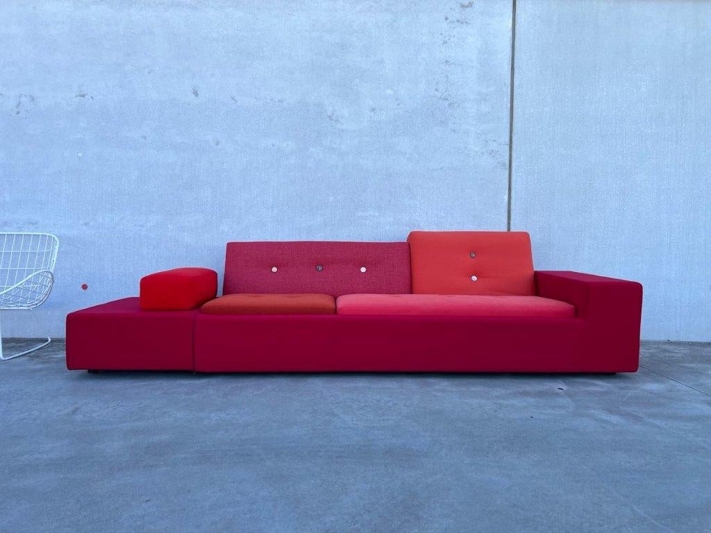 CANAPÉ VITRA POLDER version XL, 290 cm, 4X, Maison & Meubles, Canapés | Salons, Comme neuf, Banc droit, Trois personnes, 250 à 300 cm