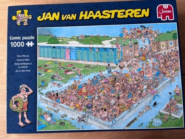 Jan van Haasteren puzzels Te Koop., Hobby & Loisirs créatifs, Sport cérébral & Puzzles, Comme neuf, Puzzle, 500 à 1500 pièces