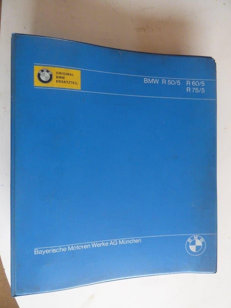 BMW ONDERDELENLIJSTEN VAN R50/5 - R60/5 - R75/5, Motoren, Ophalen of Verzenden, BMW