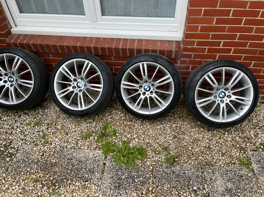 4 jantes bmw E92 pack M 18 pouces, Enlèvement, 18 pouces, Jante(s)
