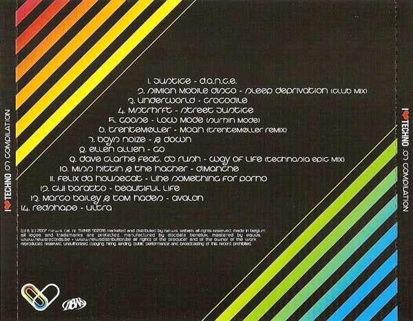 I Love Techno .07 Compilation - P-Magazine, Ophalen of Verzenden, Zo goed als nieuw, Techno
