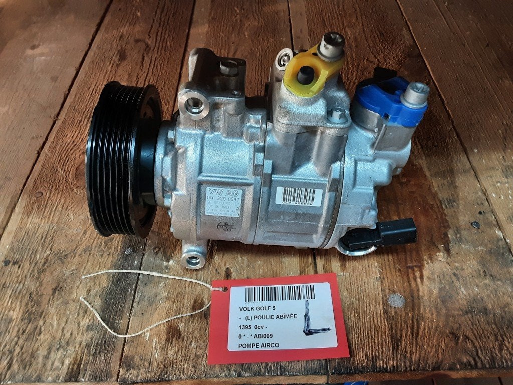 COMPRESSEUR CLIMATISATION Golf V (1K1) (1K0820859T), Volkswagen, Mevr. I. Hauben, Utilisé, Rue de l'Espoir 34 34
4030  GRIVEGNÉE, BE