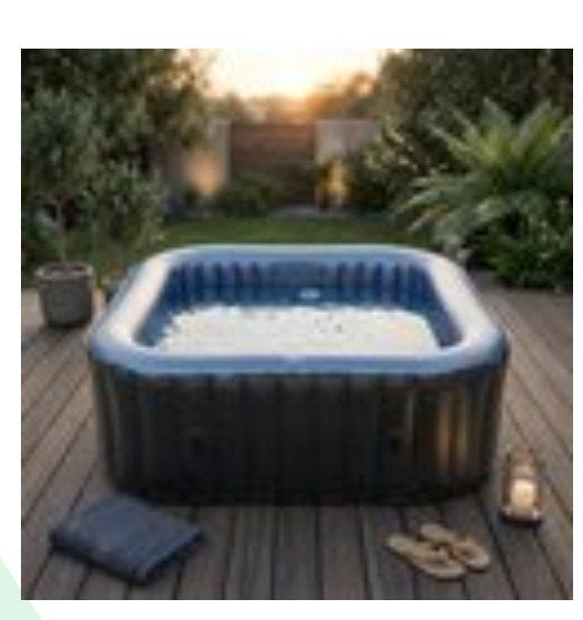 jaccuzi mspa tekapo 6pers 400 € amper gebruikt, Ophalen, Opblaasbaar
