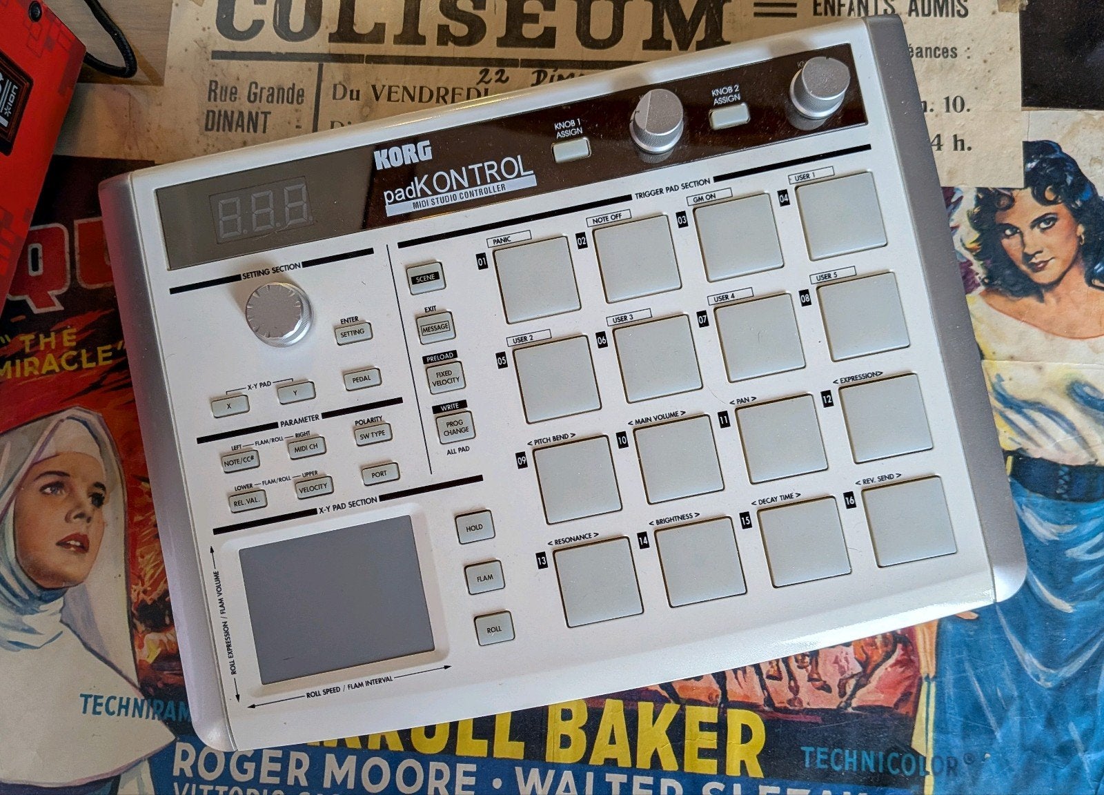 Korg PadKontrol, Muziek en Instrumenten, Samplers, Ophalen of Verzenden