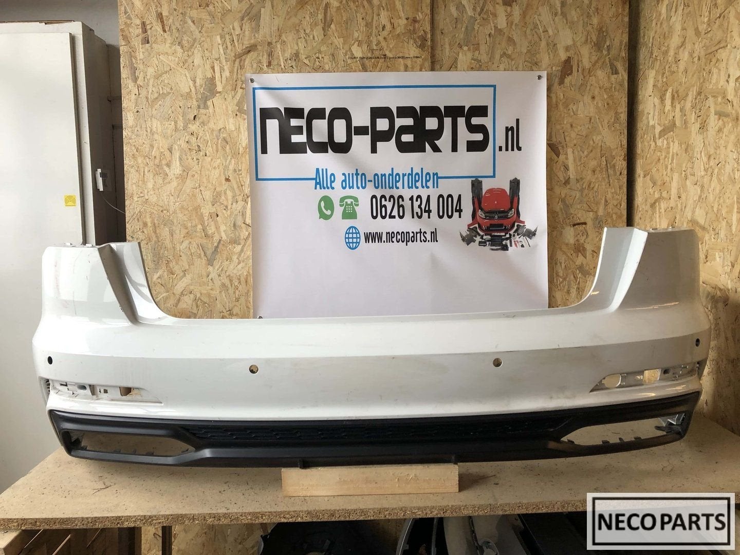 Audi A6 c8 4k 4K5 s line bumper achterbumper sedan, Ophalen, Gebruikt, -, -
