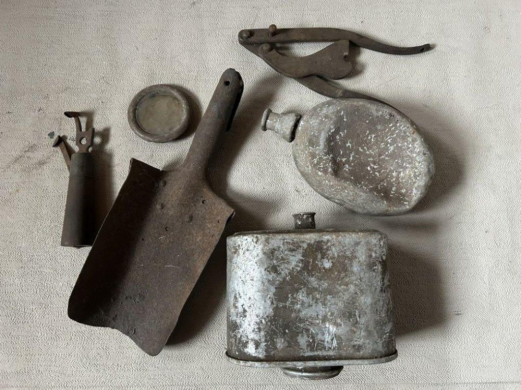 ABBL relics wo2, Enlèvement ou Envoi, Armée de terre, Douilles ou Pièces de fouille