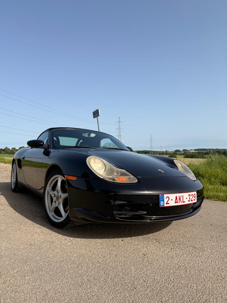Porsche Boxter, Auto's, Porsche, Automaat, Achterwielaandrijving, Zwart, Cabriolet