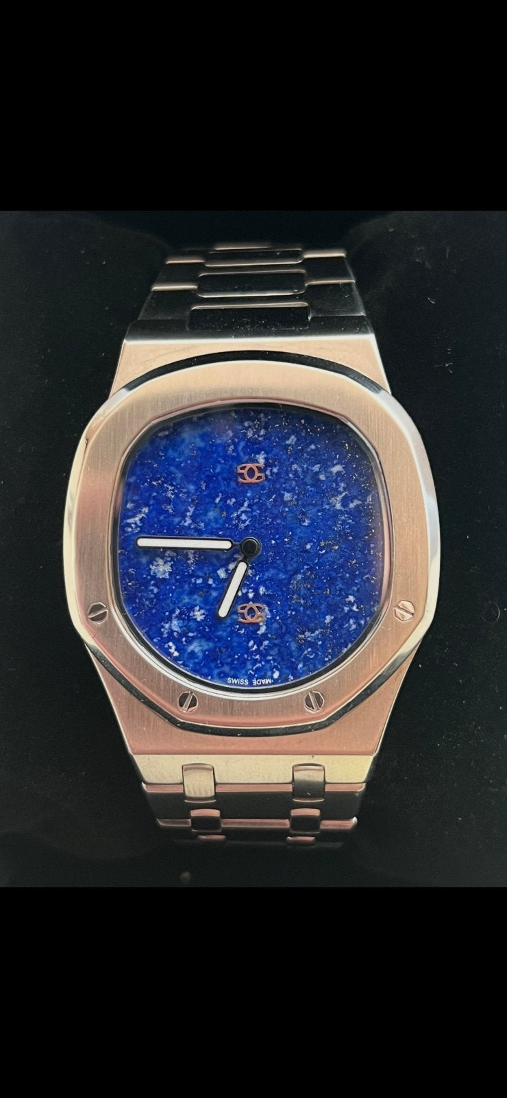 Genius Legacy lapis lazuli 03/88 horloge!, Handtassen en Accessoires, Horloges | Heren, Zo goed als nieuw, Polshorloge, Overige merken