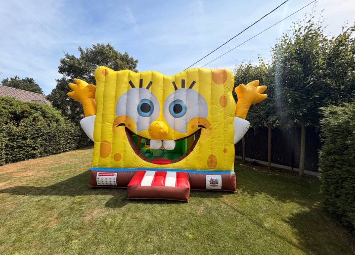 Te huur - Spongebob springkasteel