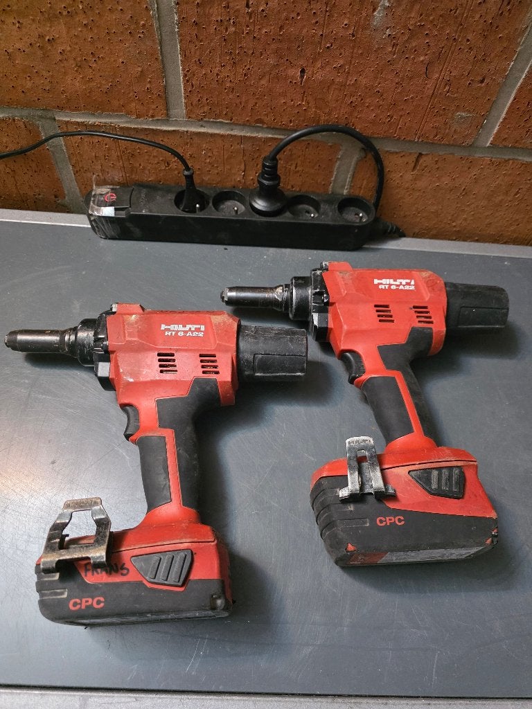 Riveteuse Hilti sans fil RT 6-A22, Bricolage & Construction, Outillage | Outillage à main, Enlèvement, Utilisé, Hilti