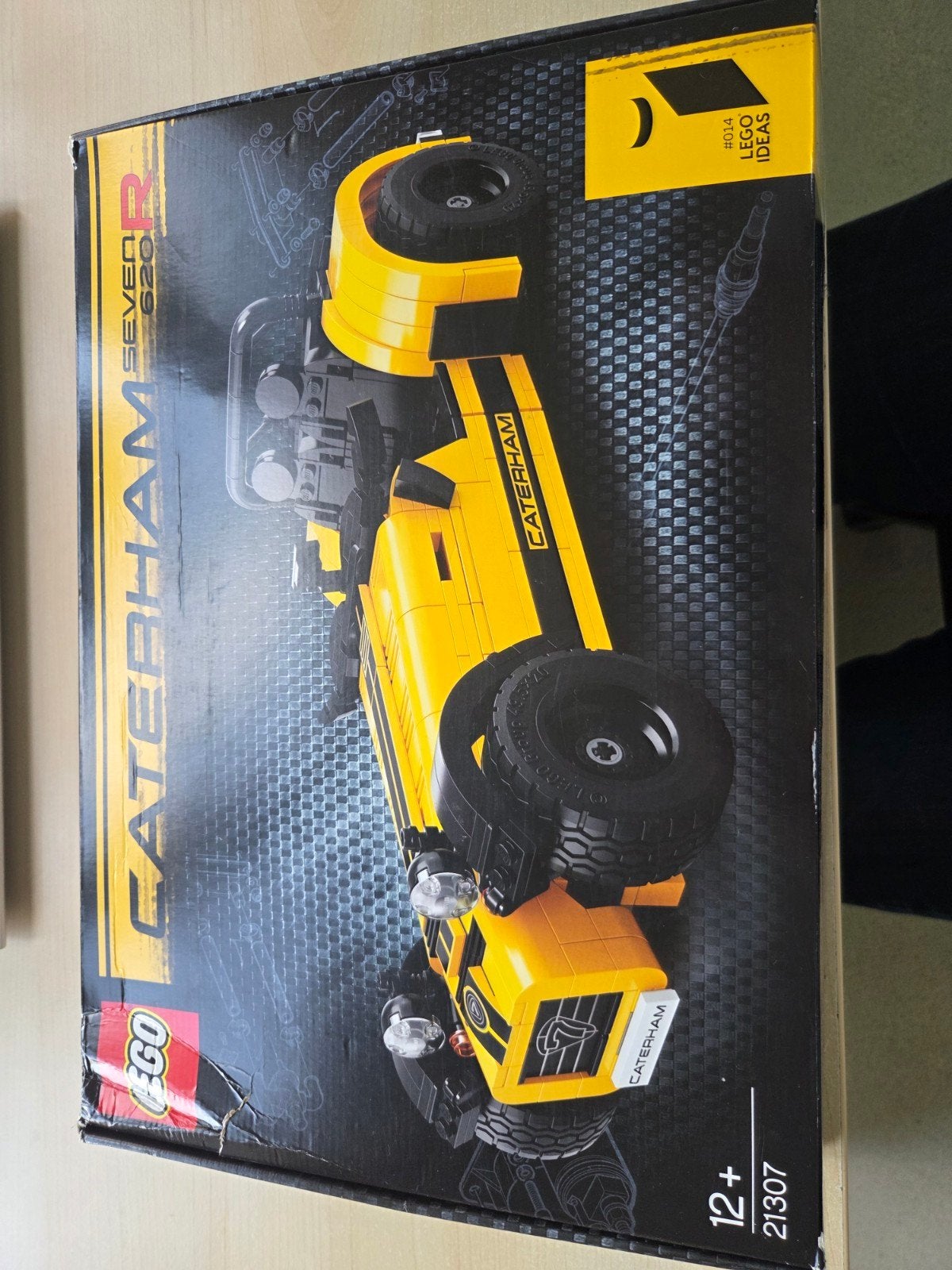 Lego Caterham seven 620R, Enlèvement, Lego