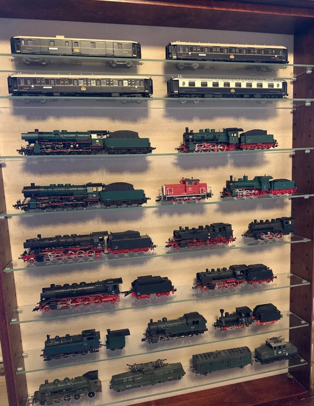 lot trains miniatures HO Fleischmann, Jouef, Bachm, Enlèvement, Comme neuf, Bachmann