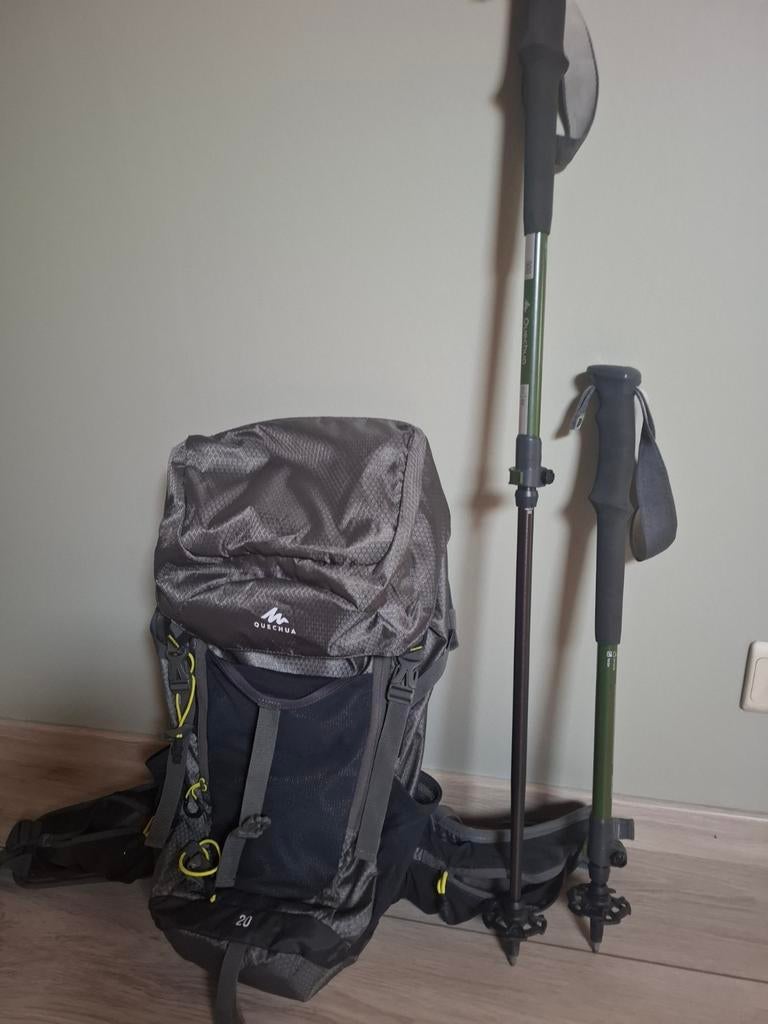 Wandel rugzak +wandelstokken., Ophalen, Rugzak