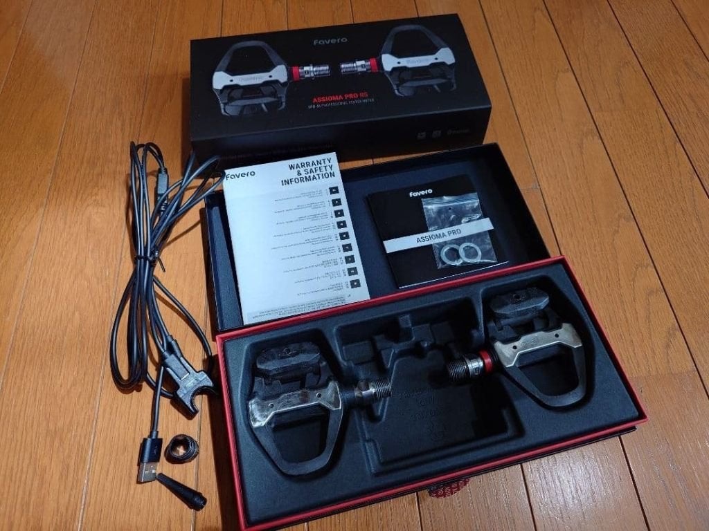 Favero Assioma PRO RS-1 powermeter klikpedalen (SPD-SL), Ophalen of Verzenden, Gebruikt