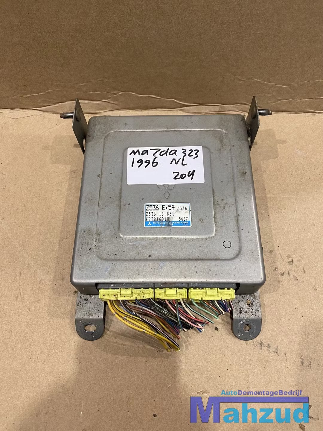 MAZDA 323 F 1.5 ECU Motormanagement Z53618881, Shinchi, Fuchu-Cho 3-1
730-8670  Hiroshima, Mazda Motor Corporation, Info@mazda.co.jp