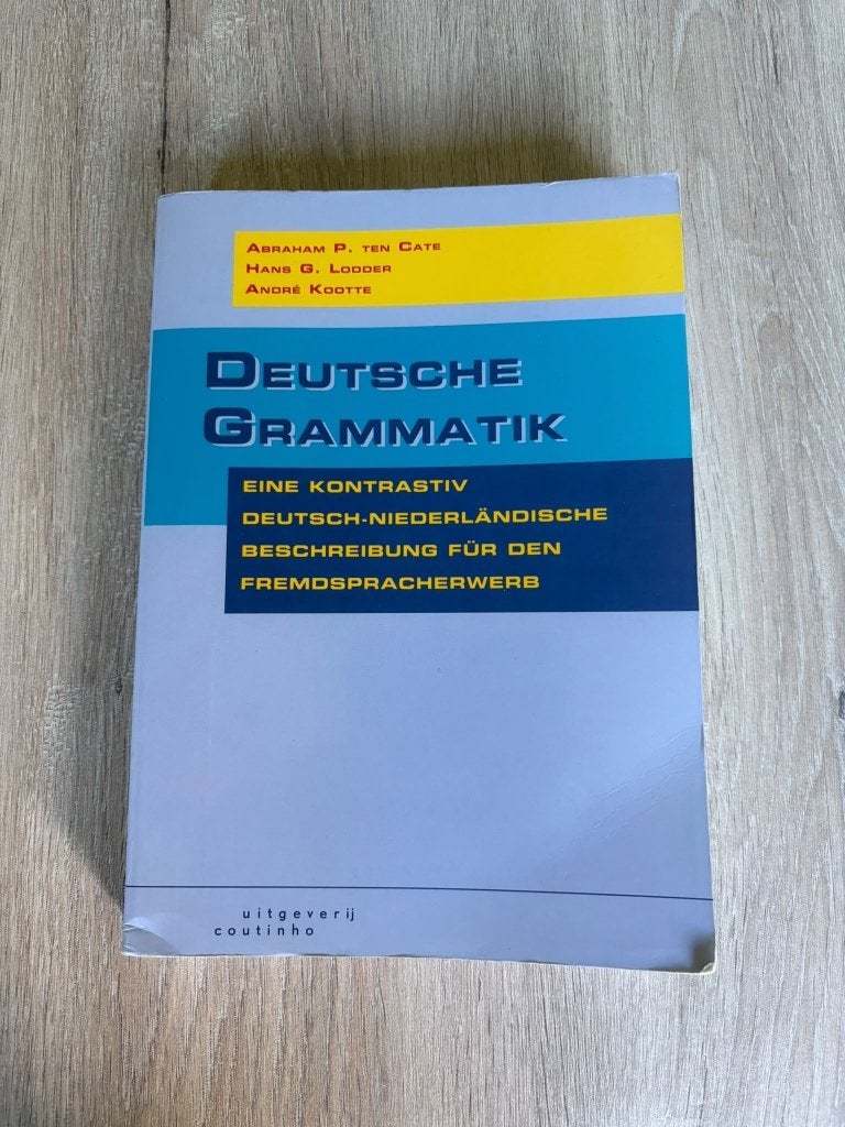 Deutsche Grammatik - Duitse Grammatica handboek, Boeken, Ophalen of Verzenden, Zo goed als nieuw, Overige niveaus, Duits