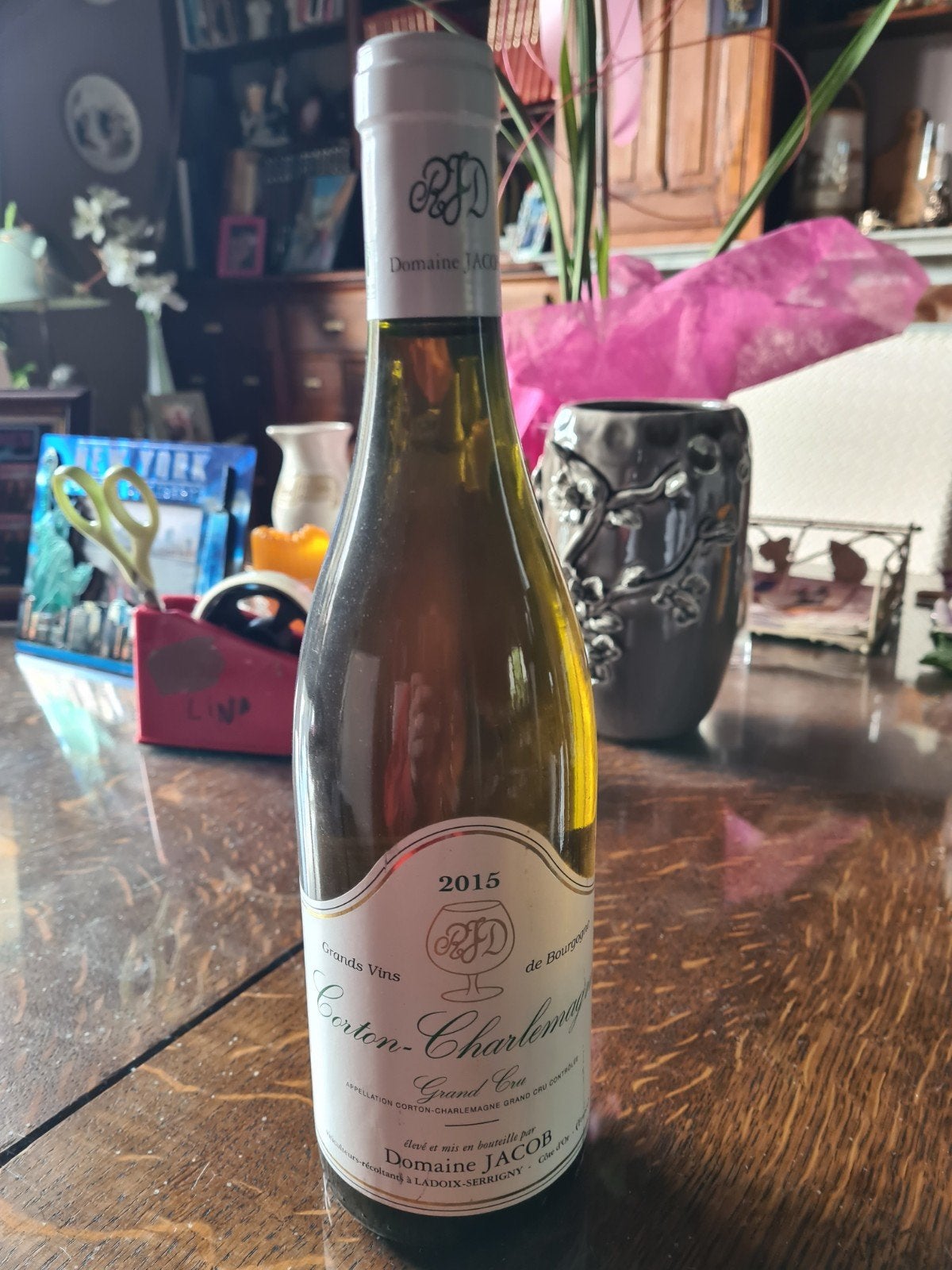 Corton Charlemagne 2015 grand cru, Enlèvement ou Envoi